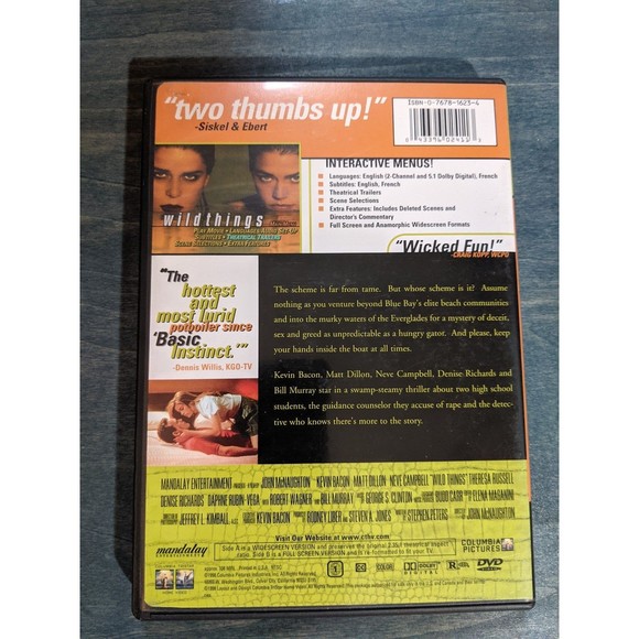 Wild Things DVD - Picture 2 of 3